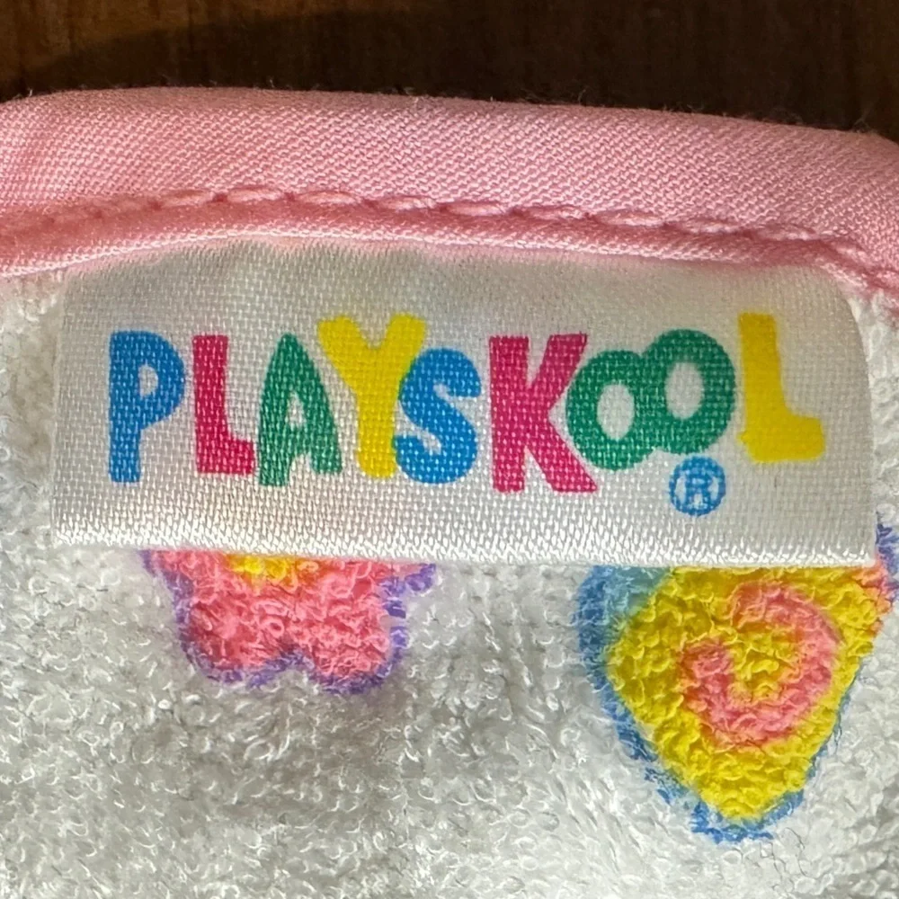 Vintage Colorful Playskool Baby Bib
